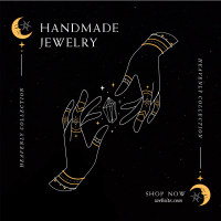 Heavenly Jewelry Instagram Post Design