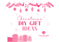 DIY Christmas Gifts Postcard