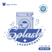 Splash Laundromat Linkedin Post