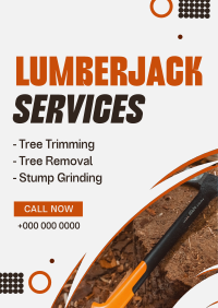 Corporate Lumberjack Services Flyer