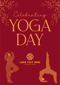 Zen Yoga Greeting Poster