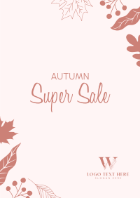 Autumn Super Sale Flyer