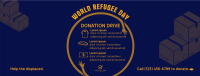 World Refugee Day Donations Facebook Cover