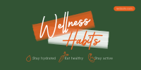 Carrots for Wellness Twitter Post Design