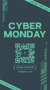 Cyber Monday Sale TikTok Video Design