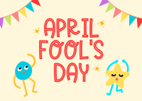 April Fools Day Postcard