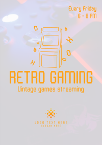 Retro Gaming Poster