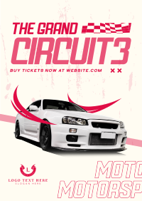 Grand Circuit Flyer Design