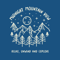 Midnight Mountain View Instagram Post