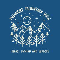 Midnight Mountain View Instagram Post Image Preview