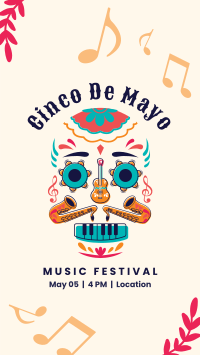 Cinco De Mayo Music Fest Instagram Story