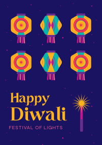 Diwali Lights Poster