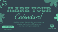 Womens Day Forum Animation