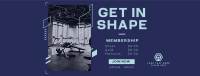 Gym Membership Facebook Cover