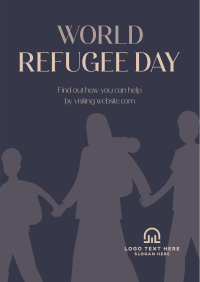 Helping Refugee Poster