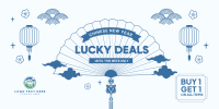 Lucky Deals Twitter Post