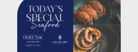 Minimal Seafood Restaurant  Facebook Cover