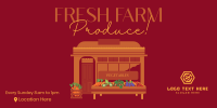 Fresh Farm Produce Twitter Post