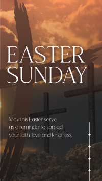 Easter Holy Cross Reminder Instagram Reel