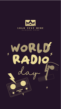 World Radio Day Facebook Story