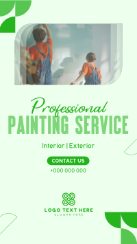 Professional Painting Service TikTok Video