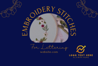 Custom Embroidery Pinterest Cover example 1