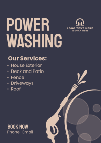 Power Wash Services Poster