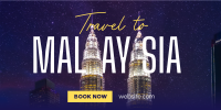 Travel to Malaysia Twitter Post