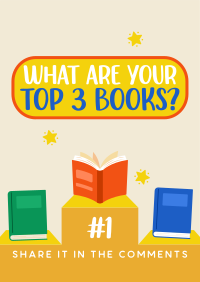 Your Top 3 Books Flyer