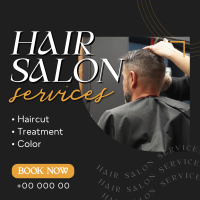 Salon Beauty Services Linkedin Post Design