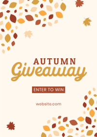 Autumn Mosaic Giveaway Poster