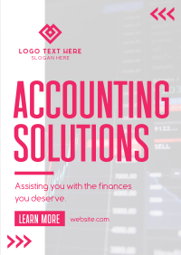 Accounting Solutions Poster