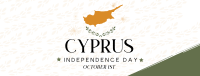 Cyrpus Independence Facebook Cover Design