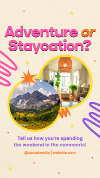 Staycation Weekend Instagram Reel