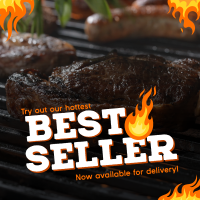 BBQ Best Seller Linkedin Post Design