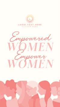 Empowered Women Month Facebook Story