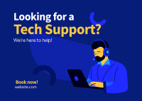 Tech Support Postcard