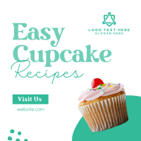 Easy Cupcake Recipes Instagram Post