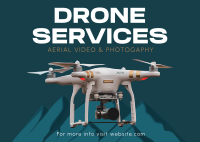 Aerial Drone Service Postcard