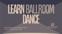 Formal Ballroom Class Animation