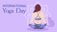 Yoga Day Meditation Facebook Event Cover