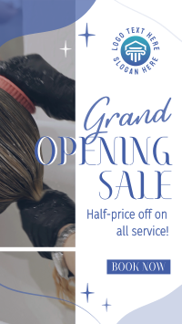 Salon Opening Discounts Instagram Story