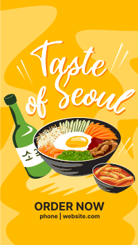 Taste of Seoul Food YouTube Short