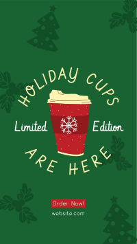 Christmas Cups Facebook Story