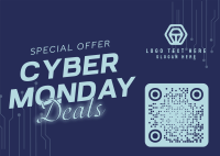 Cyber Monday Deals Postcard