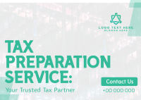 Tax Service Postcard example 1