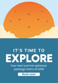 Summer Getaway Flyer