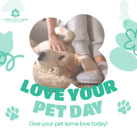 Pet Loving Day Instagram Post