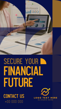 Financial Future Security Instagram Story