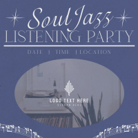 Jazz Study Playlist Linkedin Post Design